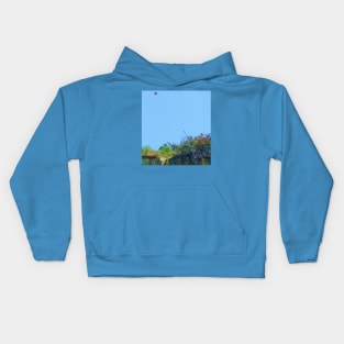 The sky's the limit Kids Hoodie